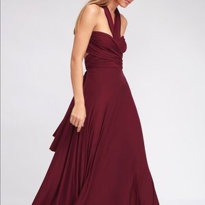Long multiway dress